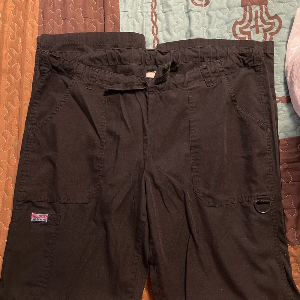 Women's Black Cargo Pants